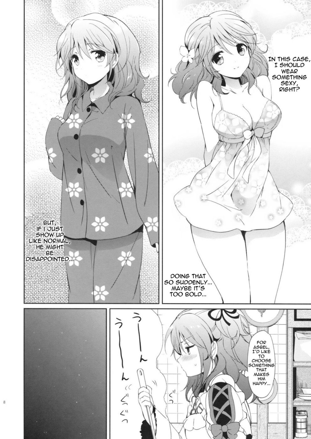 Hentai Manga Comic-Cheria-chan no Pajama de Ojama-Read-7